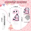 13 Pcs Cow Themed Birthday Candles - 0 to 9