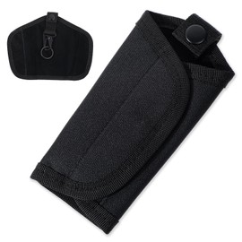 Duty Belt Key Holder,Nylon Tactical Silent Key Keeper Pouch Black Police Tactical Silent Key Keeper Pouch Military Duty Belt Key Chain Silent Holder for Duty Belt