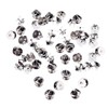 Canomo 50 Pairs Butterfly Clutch Tie Tacks Brass Pin Backs