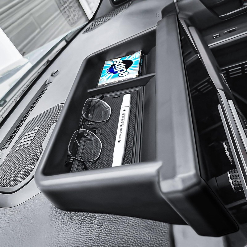 HGWEI Dashboard Storage Box Compatible with 2024-2026 Toyota Tacoma &