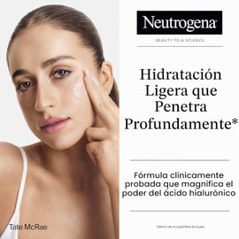 Neutrogena Hydro Boost Gel de Agua, Hidratante Facial con Ácido Hialurónico para Piel Normal a Grasa, Hidratante Facial, 1.7 onzas líquidas + Hidratan