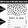 Whaline 600Pcs Enter to Win Cards 3.5 x 2 Inch