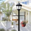 Lamp Post Cross Arm 16 inch Steel Lamp Post Cross