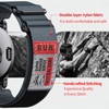 22mm Quickfit Watch Band for Garmin, Double Buckle Band Compatible