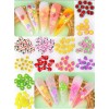 Decoración De Uñas Strass para uñas, 3 Cajas Strass 48