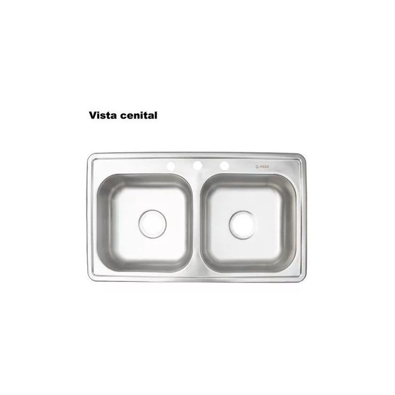 Meer Cnx Tarja Doble De 84 Cm X 48 Cm