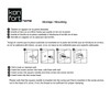 Kon-fort Home Square Bathroom White Towel Hook, 2 Pack Bathroom