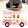 1:32 Children Alloy Dining Car Model Kid Pull Back Car