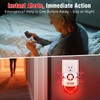 Daytech Strobe Siren Alarm Home Caring Loud Outdoor SOS Alert