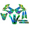 2001-2013 w/UFO FENDERS KX 100 Zany Green Senge Graphics Base
