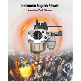 Vaticas Carburetor Kit Fit for DXPW3425E DXPW3425 3400PSI 2.5GPM 6.5HP Pressure Washer with Gaskets and Air Filter Kit