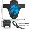 NICEDACK Mud Guard, 2Pcs MTB Bicycle Mudguards for 26" 27.5"