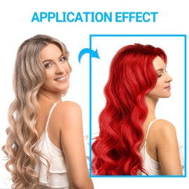 DONWELL 3-in-1 Herbal Hair Dye Shampoo-100% Grey Coverage Instant Color Results in 500ml - Purple