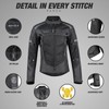 PANDA CYCLE GEAR Women's Motorcycle Jacket CE Armor for Enduro