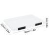 volumoon Pack of 4 A4 Document Box, Plastic Box with