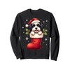 Havanese Christmas Stocking Puppy Dog Lover Holiday Sweatshirt