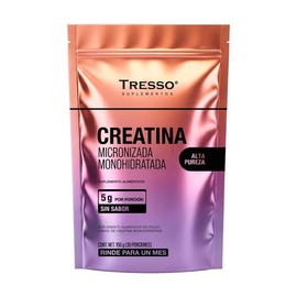 Creatina Monohidratada Micronizada: 5 g por porción, Sin Sabor
