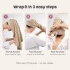 Microfiber Hair Towel Wrap – Extra-Large Quick-Dry Hair Turban with