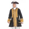 ThePirateDressing Norrington Commodore Pirate Renaissance Medieval Fantasy Costume Captain Coat