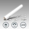 B.K.Licht - LED Strip with On/Off Switch, Neutral White Light