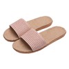 Euyqs Linen Slippers, Room Shoes, Basic for Guests, Room Use,