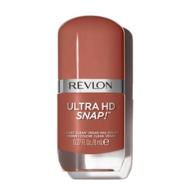REVLON Ultra HD Snap Nail Color, Natural Rich Glossy Polish, 100% Vegan Formula, No Base or Top Coat Needed, 013 Basic, 0.27 fl oz