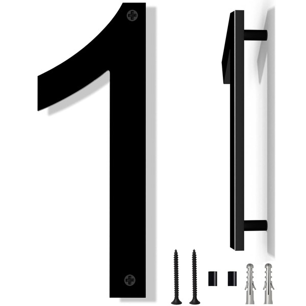 House Numbers for Outside 8 inch Floating Address Numbers for