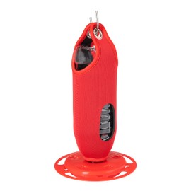 The Hummingbird Bottle Hummingbird Feeders for Outdoors Hanging, Uses Recyclable Bottles (Classic Red - Pack of 1)