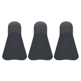 PATIKIL Hard Hat Sun Shade, 3 Pack Sun Protection Neck Shade Cooling Skull Cap Fishing Hats Neck Protector for Hiking Riding Outdoor, Dark Gray