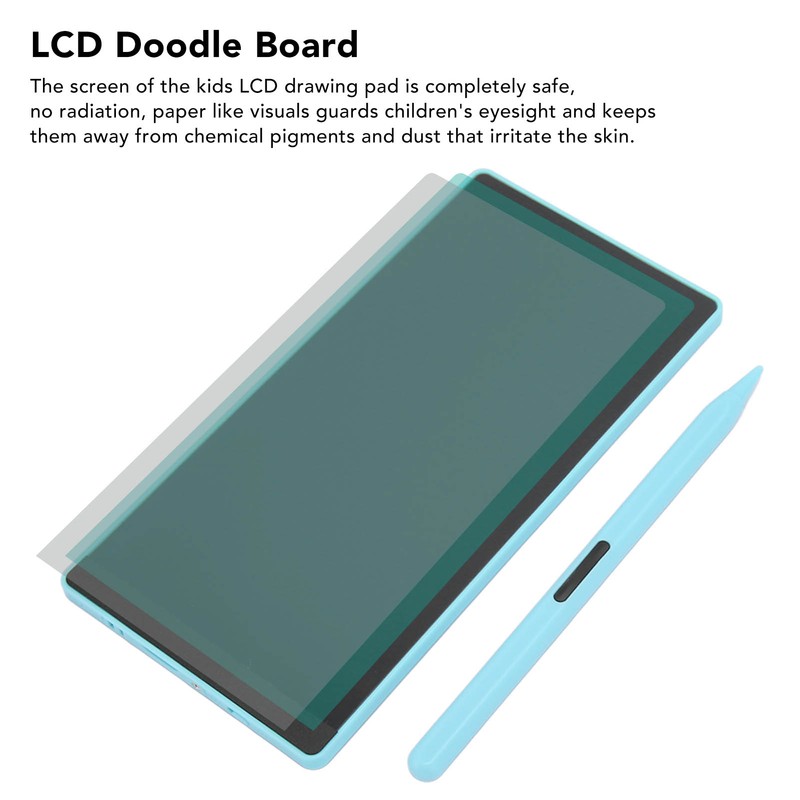 LCD Writing Tablet 6.5 Inch Erasable Reusable Educational Learning Toy