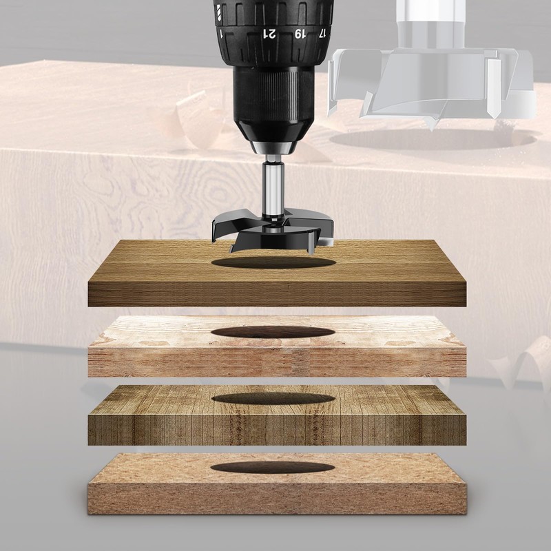 Forstner Drill Bit 38 mm Wood, Wood Drill Bit with
