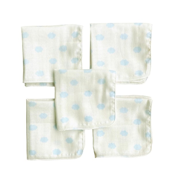 Gauze Handkerchief, Homy Pattern, Made in Japan, Baby 9.8 x