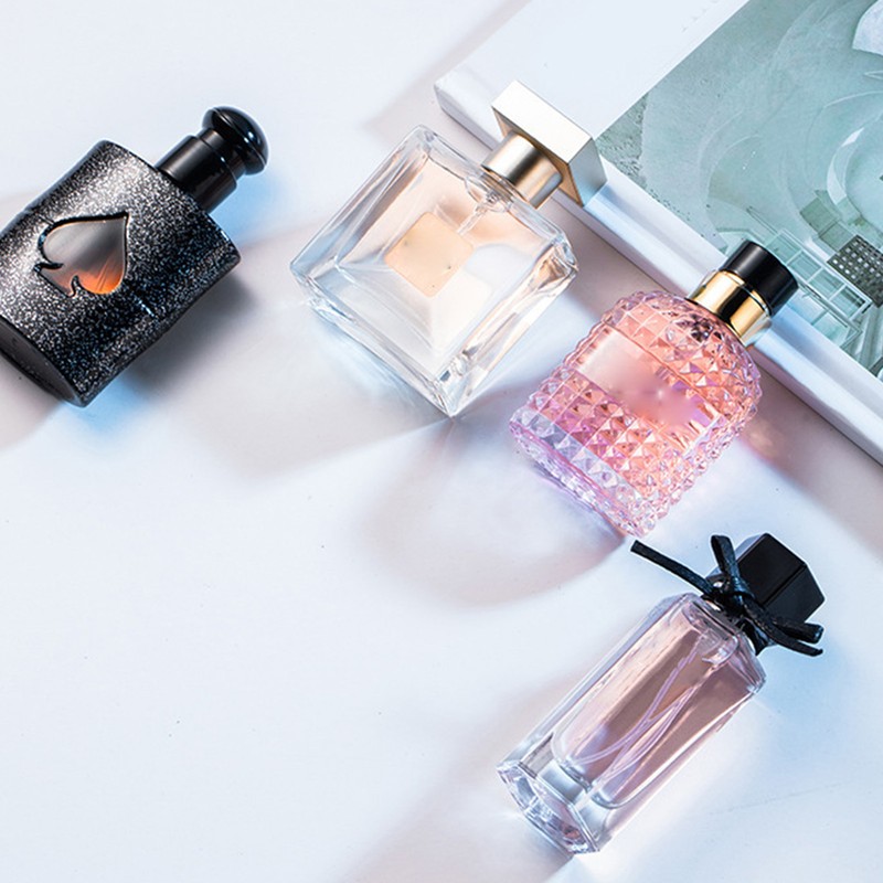 4pcs 25ml Women Long Lasting Woody Floral Perfume Exquisite Refreshing