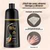 Shampoo Para Canas 500ml Natural Jengibre Tinte Cubre Canas