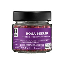 Bremer Gewürzhandel Pepper, Red, Whole, Pepperberry Pink, Slightly Spicy, Excellent for Salads and Vegetables, 30 g in Glass