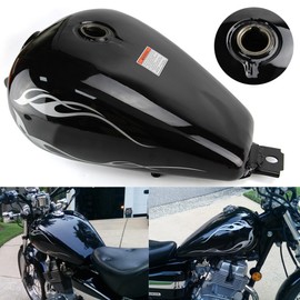 OUMURS New 3.4 gallons Fuel Gas Tank For Honda CMX250 Rebel CMX 250 1985-2016 86 06 07