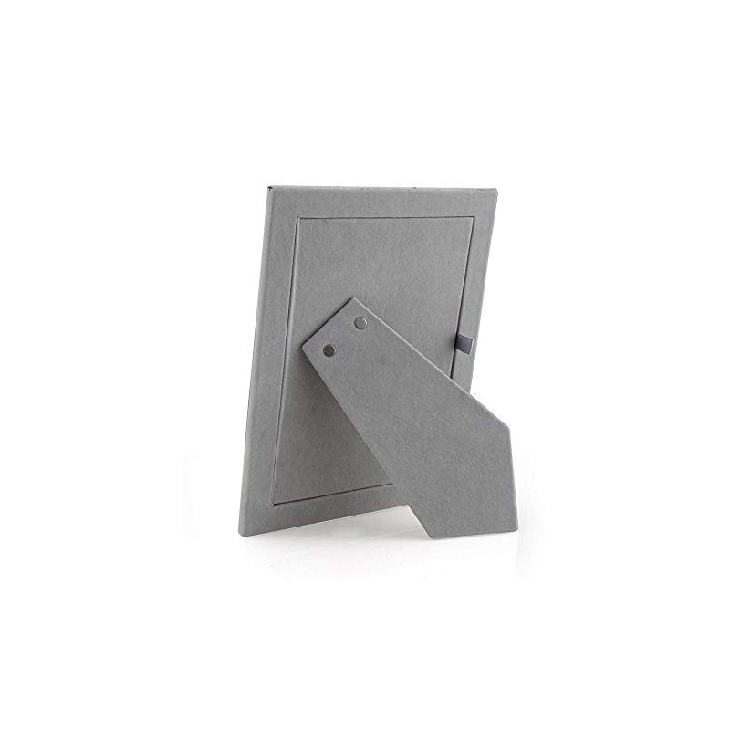 Addison Ross 5x7 Periwinkle Blue Enamel & Silver Picture Frame