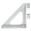 WAKI Delta Brackets Shelf Bracket White