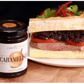 The Carved Angel Caramelised Onion Confit 330g Twin Pack