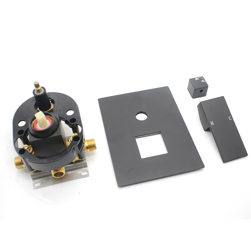 Drettyer 2 Way Outlet Function Solid Brass Shower Diverter Valve