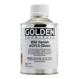 8 Oz Mineral Spirit Acrylic Gloss Varnish