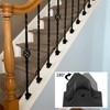 Sidasu 10-Pack Iron Baluster Swivel Shoes – Adjustable Angle Baluster