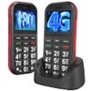 Usteetic 4G Unlocked Senior Mobile Phones, Charging Station, Black
