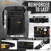 WORKADE Heavy Duty 8-Pockets Single Side Tool Belt for Men