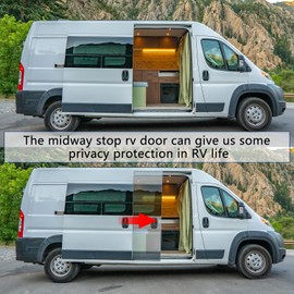 Aluminum Sliding Door Stopper for Van RV mods Replacement for Sprinter, Promaster, Transit, Campervans Midway Door Stopper 1 Pcs Square