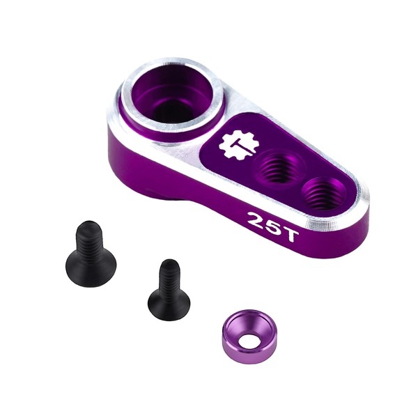 TCRC 7075 Aluminum 25T Micro Servo Horn with M2.5 Threaded