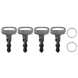 gradora 4PCS Golf Carts Keys Ignition Keys with 2 Keychains Replacement for Yama-ha G14 G16 G19 G22 G29 Gas Electric Golf Cart JU2-H2511-00