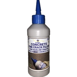 Bluestar Flexible Concrete Hairline Crack Filler (Gray), DIY - No Special Tools Needed. Fill Cracks in Driveways - Patios - Sidewalks. 8 fl. oz. Bottle.