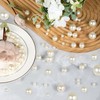 160Pcs Vase Filler Beads Pearls, No Hole Faux Pearls, Beads