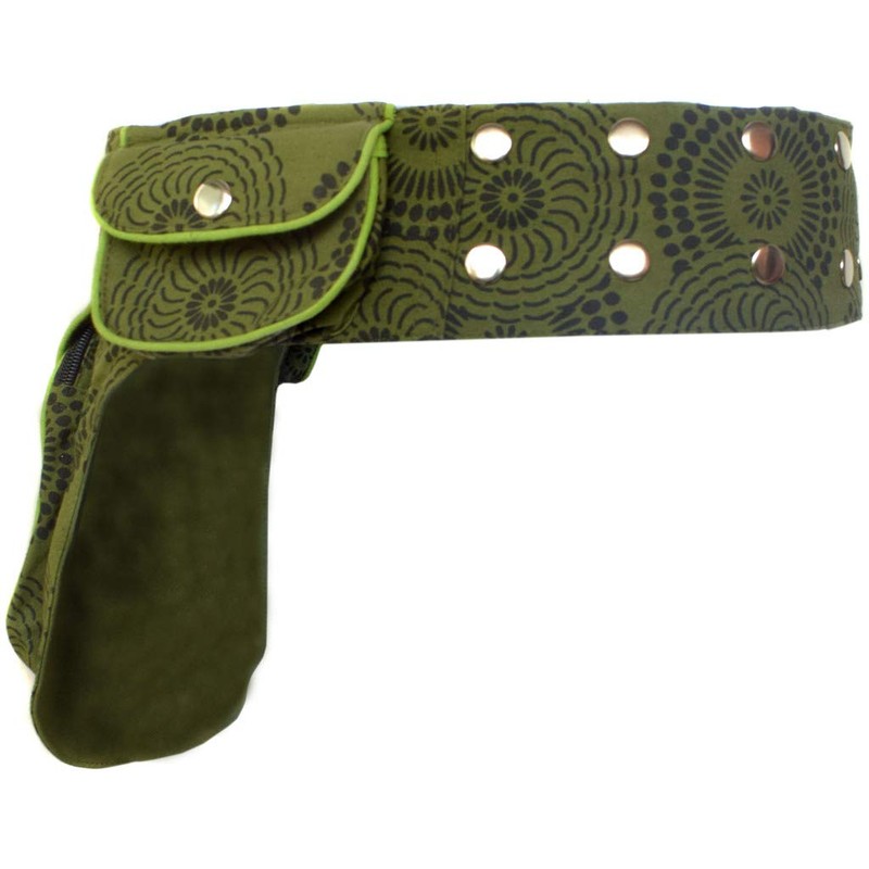 Little Kathmandu Cotton Popper Bum Bag/Fanny Pack - Einheitsgröße